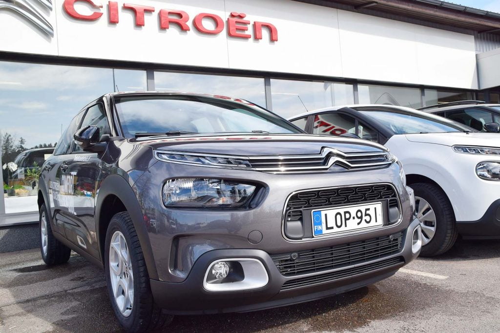 Koeajossa uusi Citroen C4 Cactus Koeajossa uusi Citroen C4 Cactus