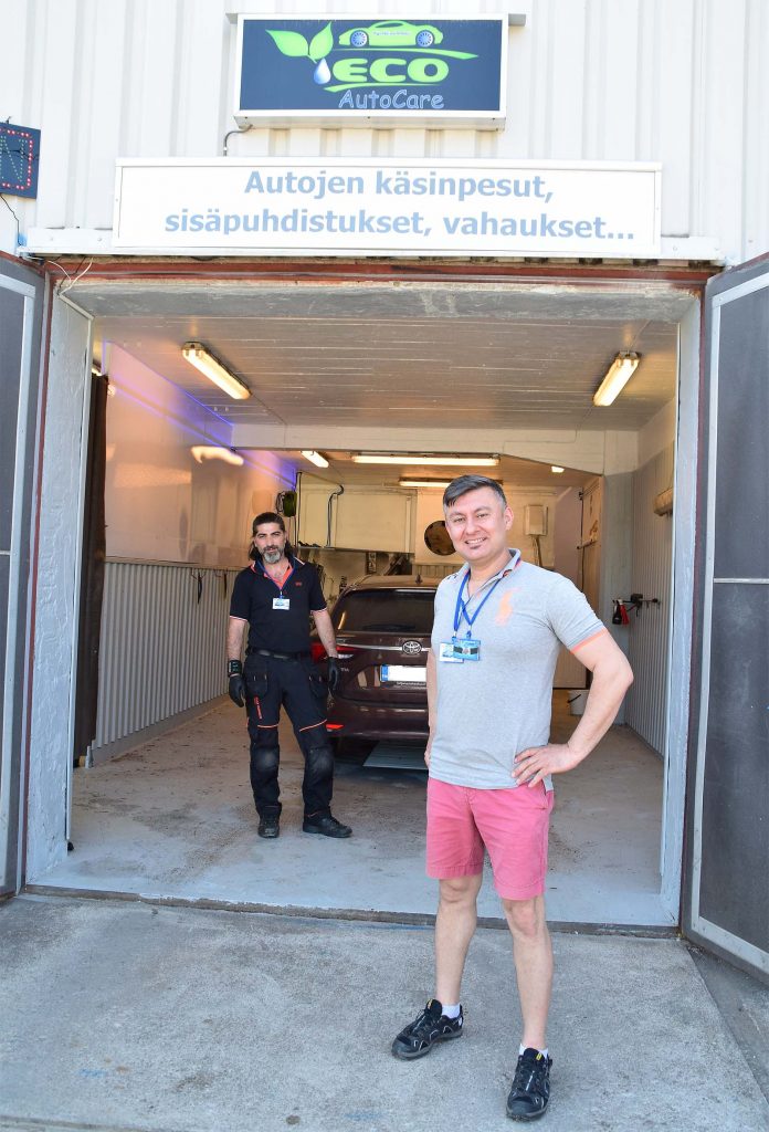 Uusi autopesula Lohjan asemalle Uusi autopesula Lohjan asemalle